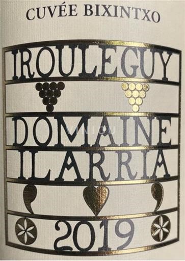 South West Irouléguy Domaine Ilaria Bixintxo 2019