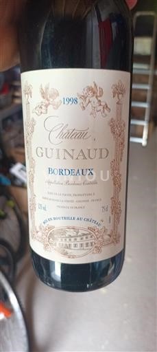 Bordeaux Guinaud 1998