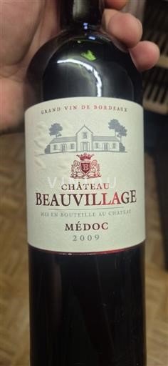 Bordeaux Médoc Château Beauvillage 2009