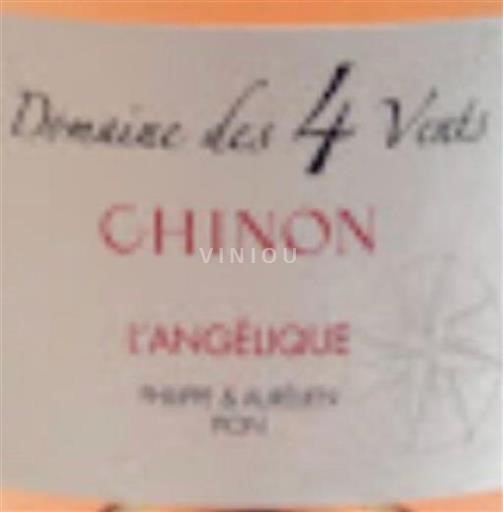 Loiretal Chinon Domaine Des 4 Vents L'Angélique 2019