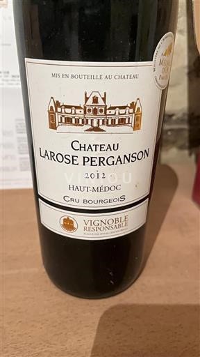 Bordeaux Haut-Médoc Cru Bourgeois Château Larose Perganson 2012