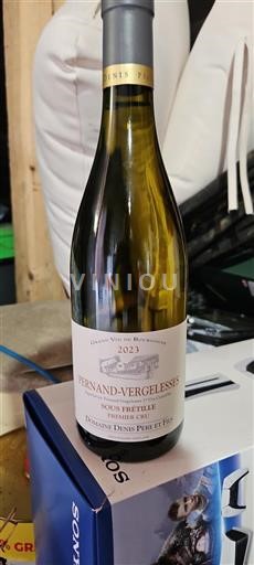 Bourgogne Pernand-vergelesses Premier Cru Denis Père Et Fils Sous Frétille 2023