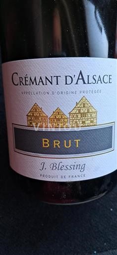 Alsace Crémant d'Alsace J. Blessing Brut 2024
