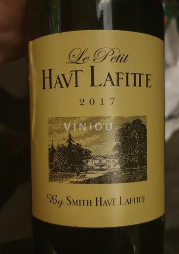 Bordeaux Pessac-Léognan Smith Haut Lafitte Le Petit Haut Lafitte 2017