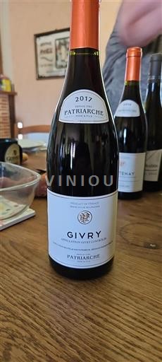 Bourgogne Givry Patriarche Père & Fils 2017