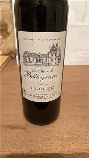 Bordeaux Pauillac Château Belgrave Les Fleurs de Belgrave 2014