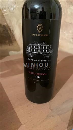 Bordeaux Haut-Médoc Cru Bourgeois Château Haut Beyzac 2021