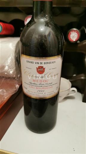 Bordeaux Médoc Cru Bourgeois Château Civrac 1998