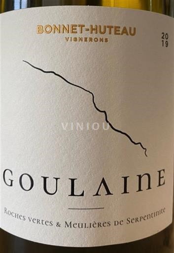 Valle della Loira Muscadet Bonnethuteau Goulaine 2019
