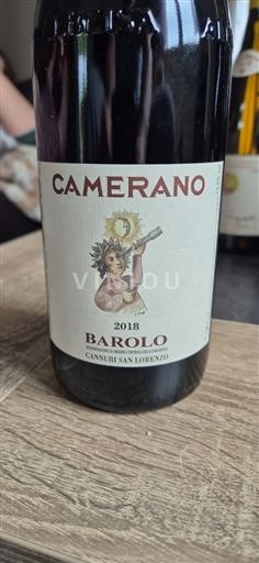 Piemonte Barolo Camerano Cannubi San Lorenzo 2018