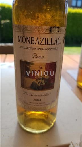 Sud-Ovest Monbazillac Les Accordailles 2004