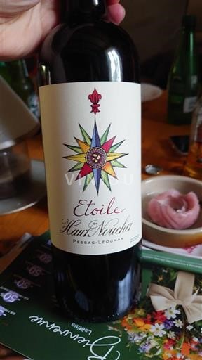 Bordeaux Pessac-Léognan Château Haut Nouchet Étoile 2020