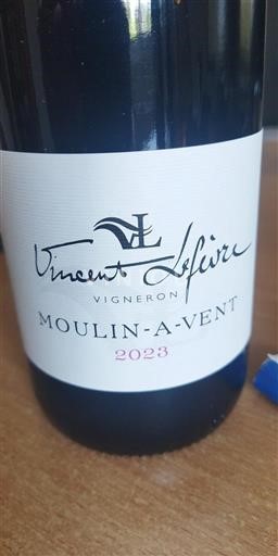 Beaujolais Moulin-à-vent Vincent Lefèvre 2023