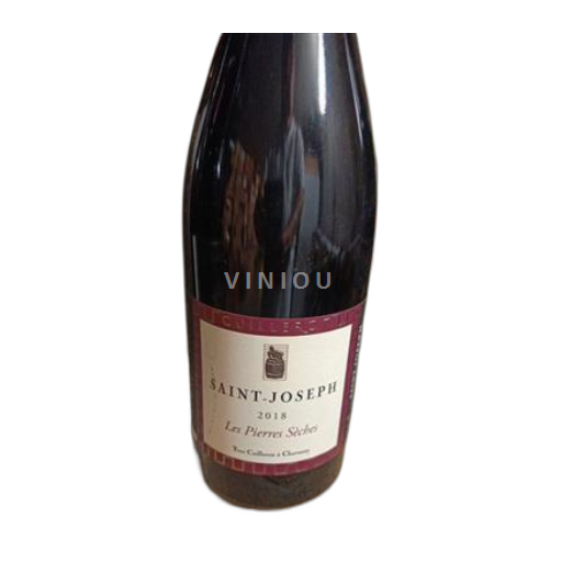 Vin Rouge Les Pierres Sèches 2018 France Vallée du Rhône Saint-Joseph