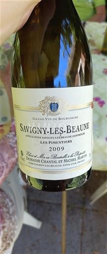 Bourgondië Savigny-lès-Beaune Domaine Chantal Et Michel Martin Les Pimentiers 2009