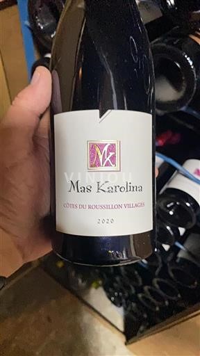 Roussillon Côtes du Roussillon Villages Mas Karolina 2020