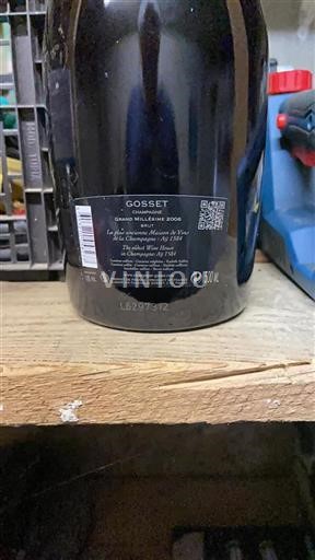 Champaña Champán Gosset Grand Millésime 2006