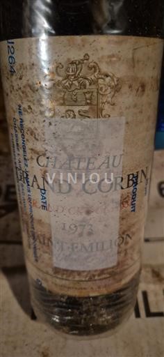 Bordeaux Saint-Émilion Grand Cru Grand Corbin 1973