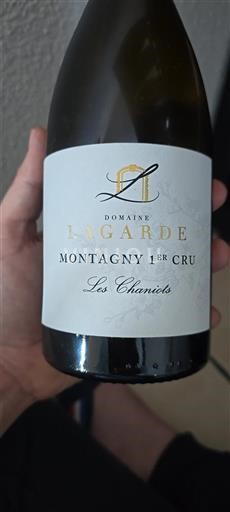 Bourgogne Ikke specificeret Premier Cru Lagarde Les Chaniots 2023