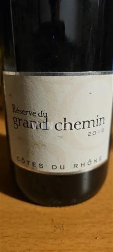 Vale do Ródano Côtes-do-Ródano Réserve Du Grand Chemin 2016