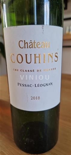 Bordéus Pessac-Léognan Grand Cru Château Couhins 2018