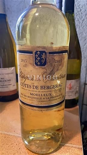Lounais-Ranska Côtes-de-bergerac Marquis De Chamterac 2015