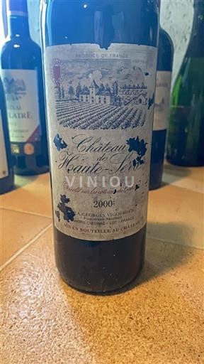 Sud-Ouest Cahors Château Hauteserre 2000