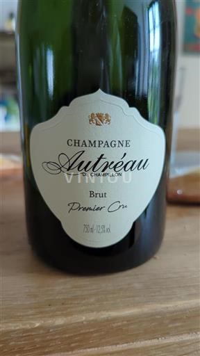 Champagne Premier Cru Autréau Icke årgångsbetecknad