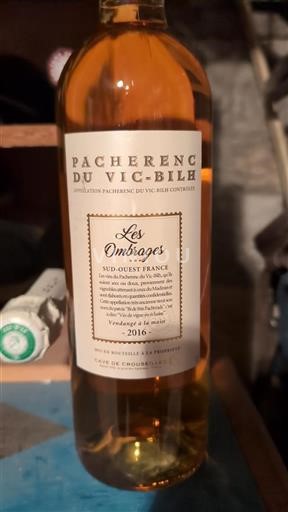 Sudoeste Pacherenc-du-vic-bilh Cave de Crouseilles Les Ombrages 2016