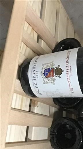 Údolí Rhôny Châteauneuf-du-Pape Raymond Usseglio & Fils 2017