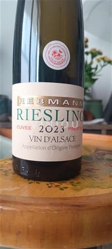 Alsácia Rebmann Prestige 2023