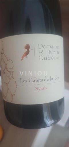 Roussillon Not Specified Domaine Rière Cadène Les Galets de la Têt 2018