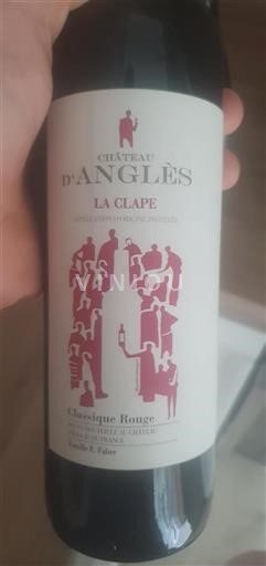 Languedoc La Clape Château Anglès Classique Rouge 2021