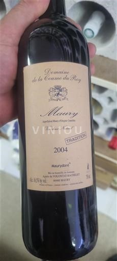 Roussillon Maury Domaine La Coume Du Roy Tradition 2004