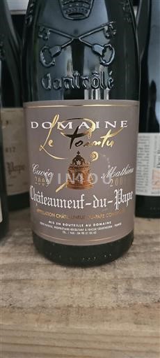 Rhône-dalen Châteauneuf-du-Pape Domaine Le Pointu Mathieu 2009