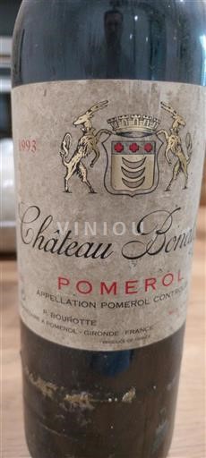 Bordeaux Pomerol Château Bonalgue 1993