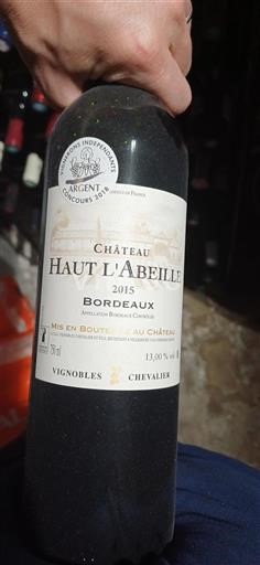 Bordeaux Château Haut L'abeille 2015