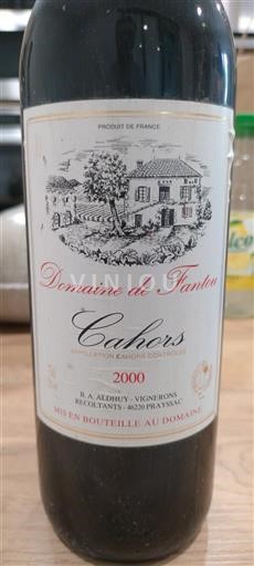 Sydvestfrankrig Cahors Château Fantou 2000