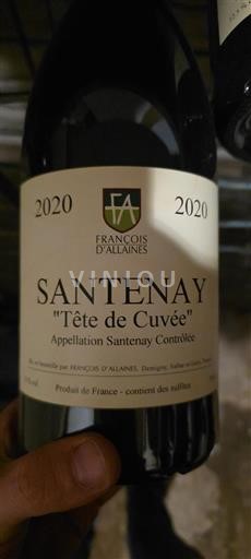 Burgundy Santenay François Allaines Tête de 2020