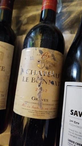 Bordeaux Graves Château Le Bonnat 2002