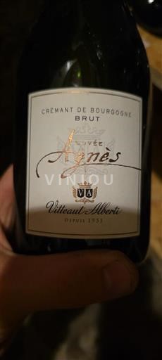 Burgundy Crémant de Bourgogne Vitteaut Alberti Agnès Non-Vintage