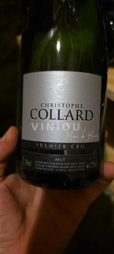 Champagne Not Specified Premier Cru Christophe Collard Blanc de Blancs Non-Vintage