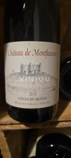 Údolí Rhôny Côtes-du-Rhône Château Montfaucon 2018