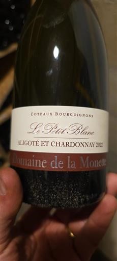 Bourgondië Bourgondische heuvels Domaine La Monette Le Petit Blanc 2022