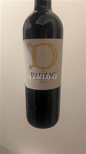 Bordeaux Ospecificerad Château Dauzac D de Dauzac 2020