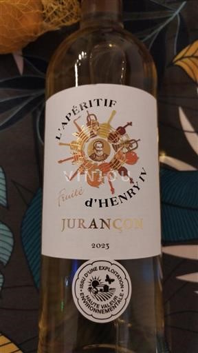 Sud-Ovest Jurançon Fruité Henry Iv 2023
