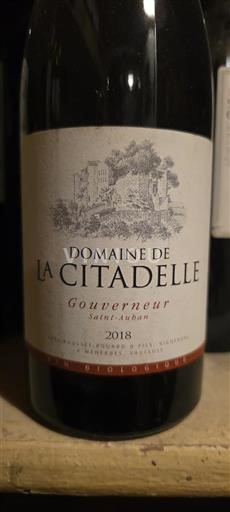Valle del Rodano Luberon Domaine La Citadelle Gouverneur Saint-Auban 2018