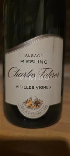 Alsace Domaine Charles Fahrer Vieilles Vignes 2022