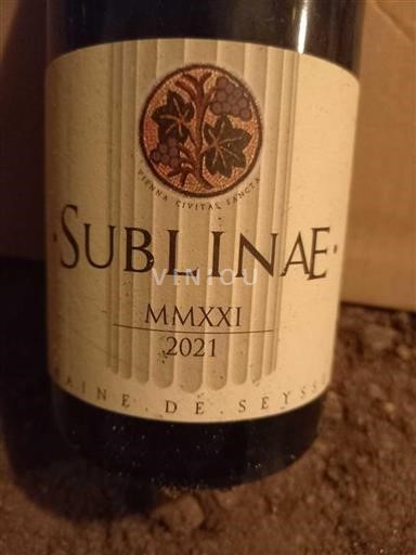 Rhônen laakso Määrittelemätön Domaine Seyssuel Sublinae 2021