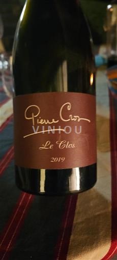 Languedoc Minervois Pierre Cros Le Clos 2019